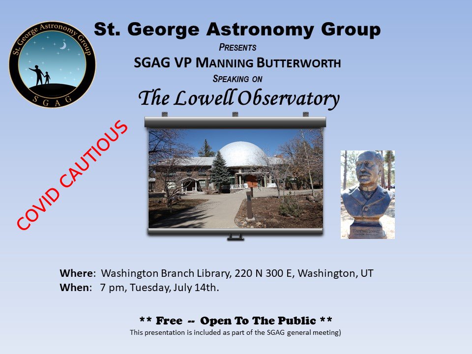July - Manning Butterworh - Lowell Observatory